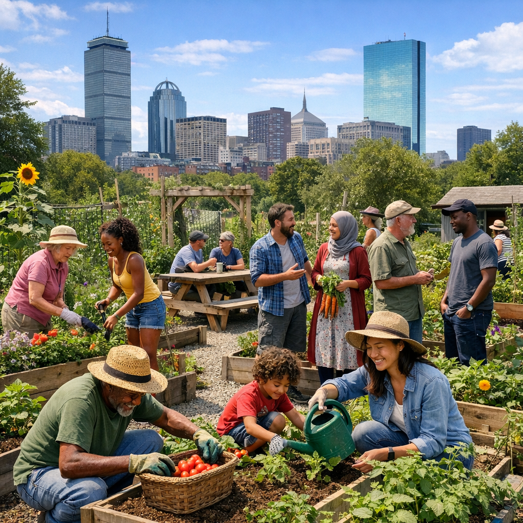 Cultivating Community: The Role of Boston’s Community Gardens