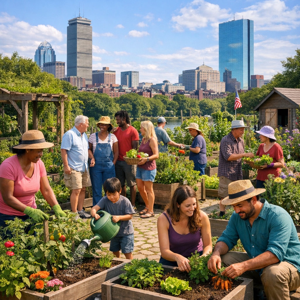 Cultivating Community: The Role of Boston’s Community Gardens