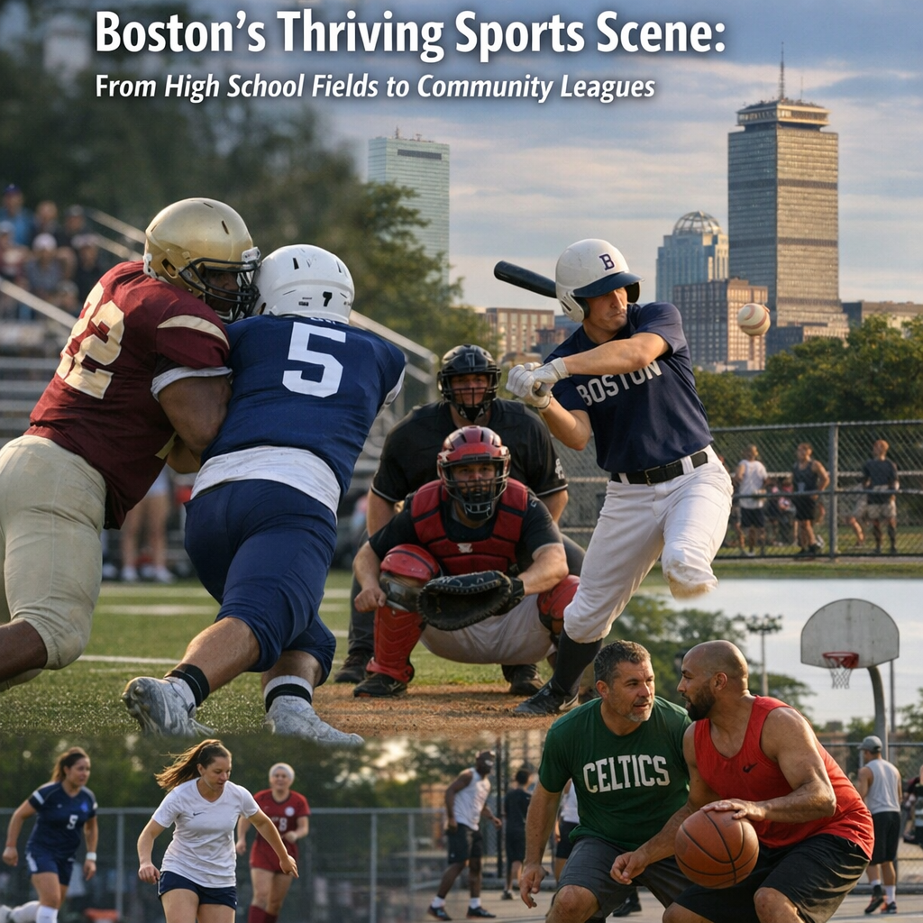 Boston’s Thriving Sports Scene: From High School Fields to Community Leagues